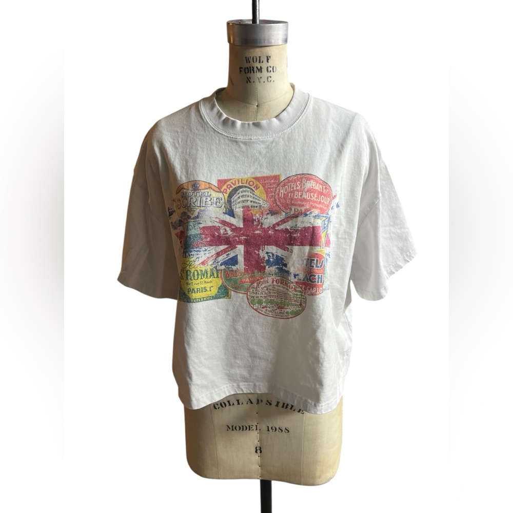 Vintage Graphic Tee - White